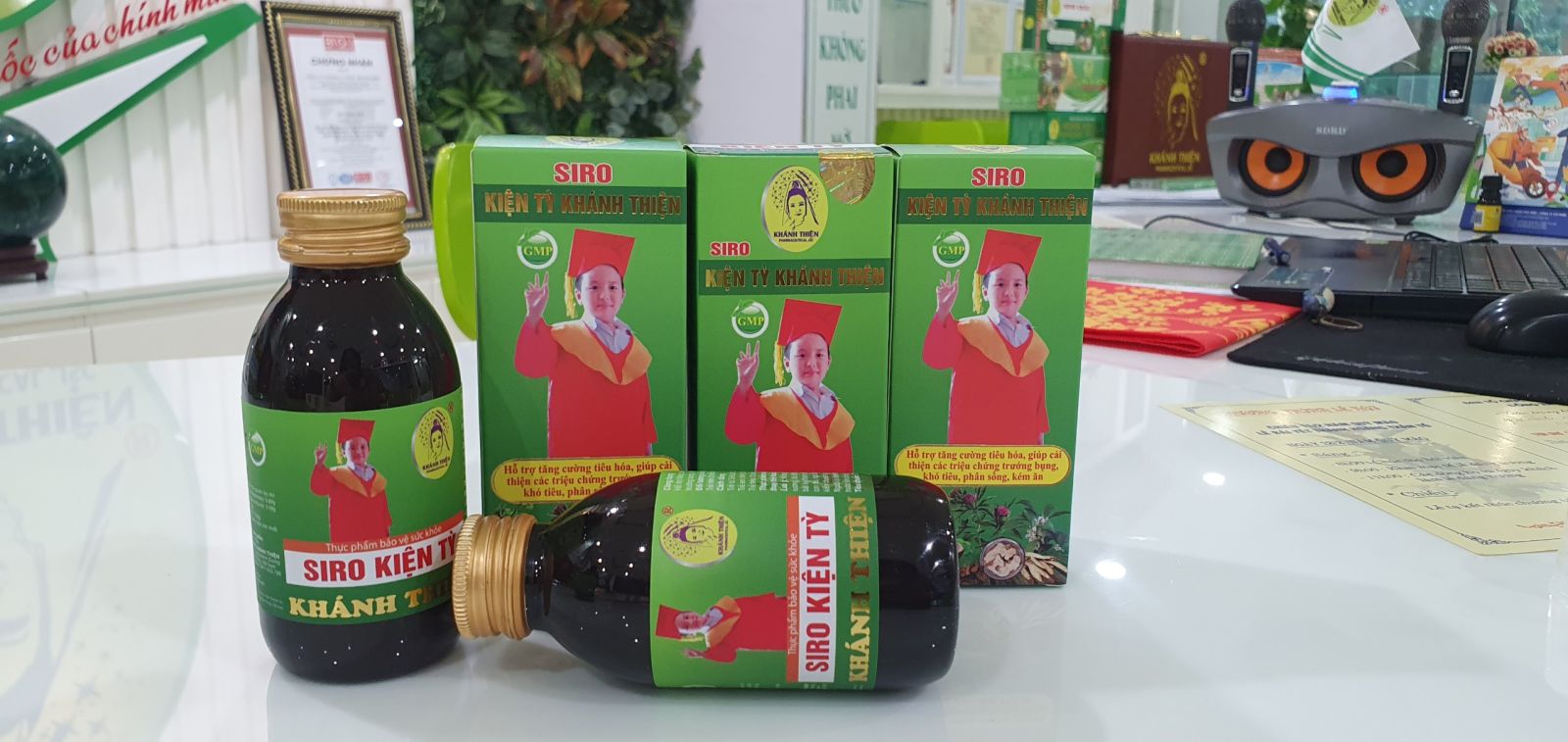 Công dụng chính của siro Kiện tỳ là hỗ trợ điều trị các bệnh đường tiêu hóa, đồng thời giảm các triệu chứng kém ăn, chán ăn, suy dinh dưỡng.